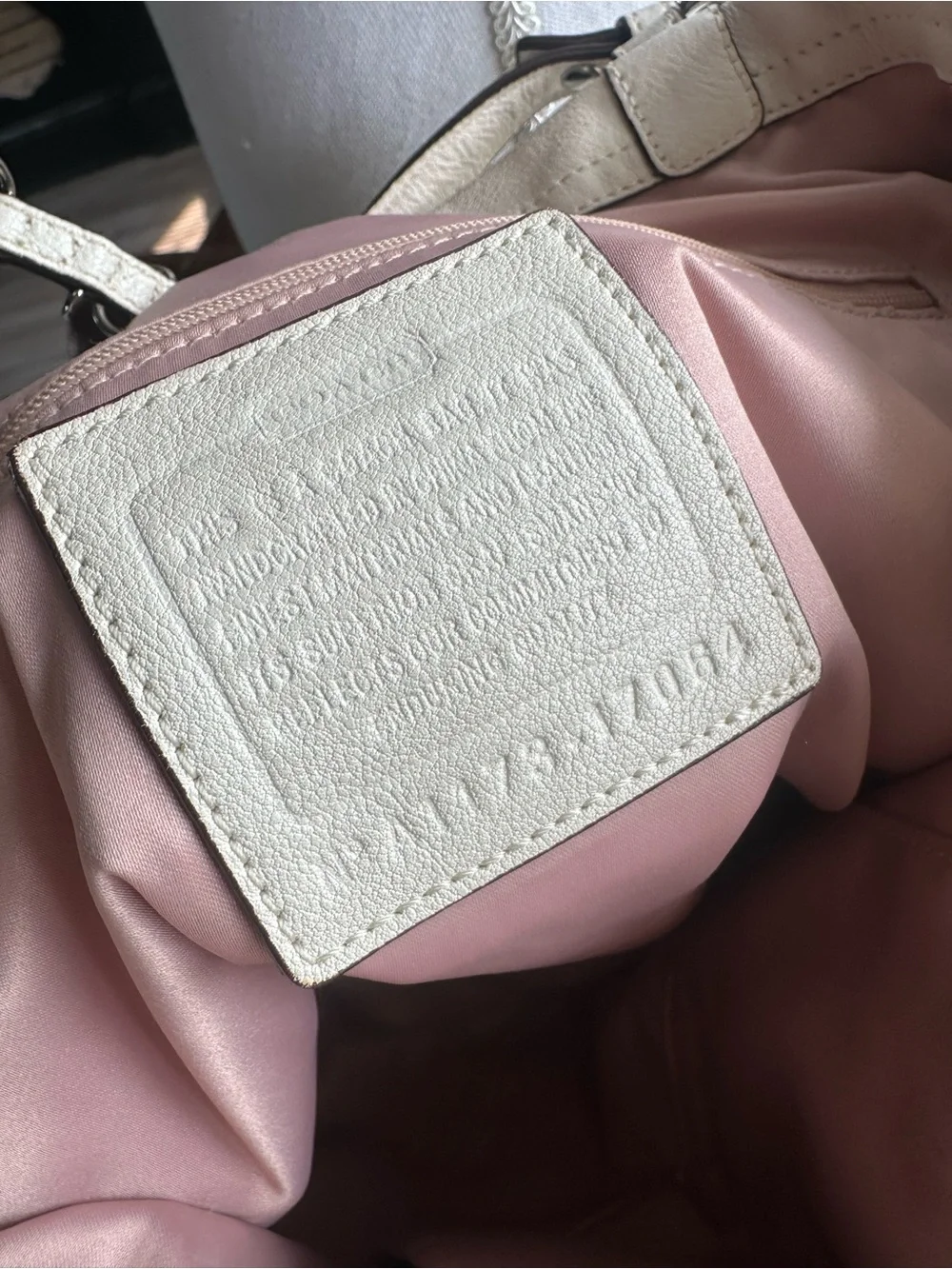 Coach vintage Ivory Perforated Logo Leather Shoulder Bag - Picture 6 of 14